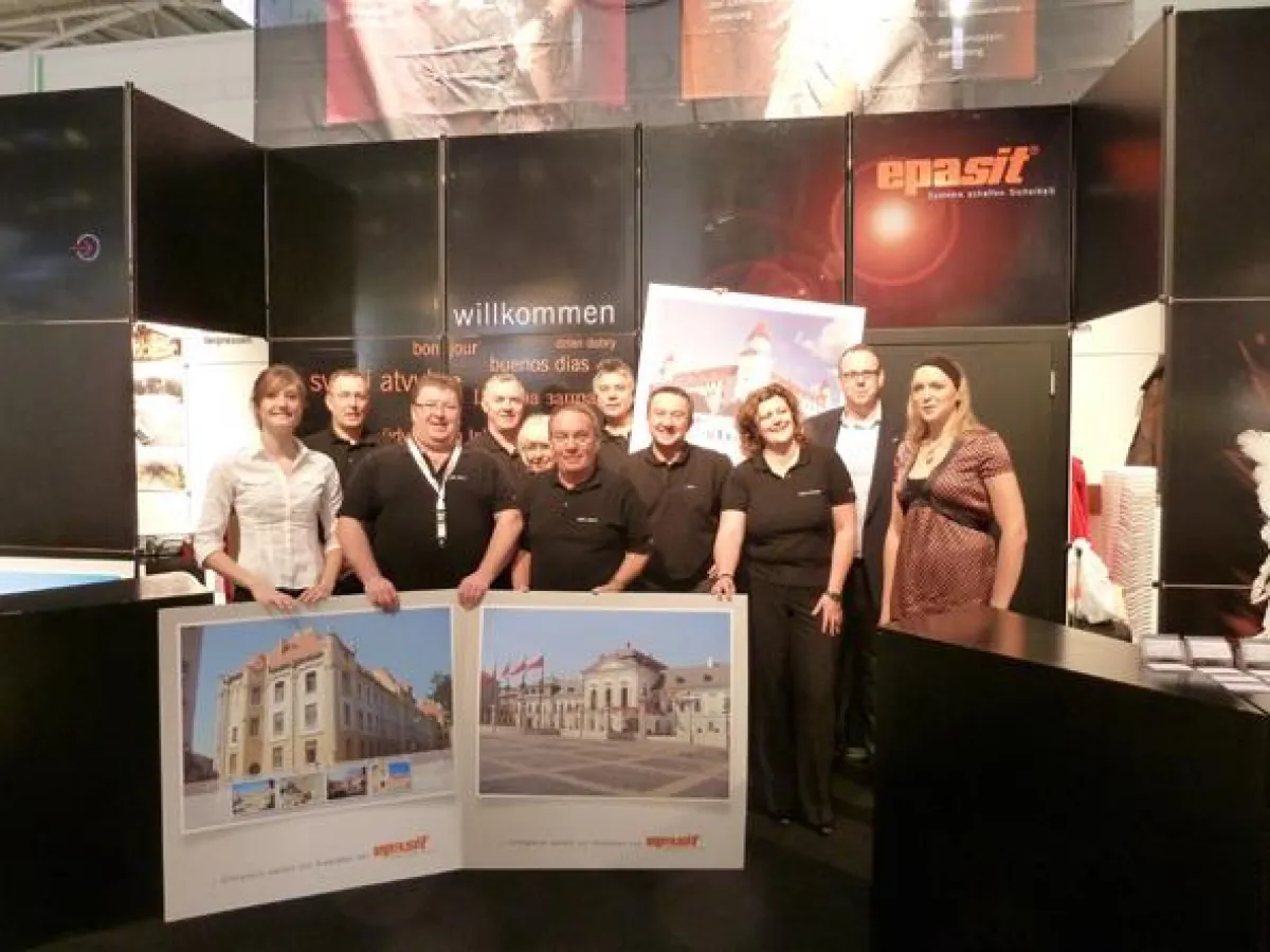 epasit Messestand BAU München 2011