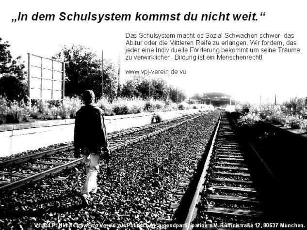 Bild: BAFöG aus verbaut den Weg in die Zukunft