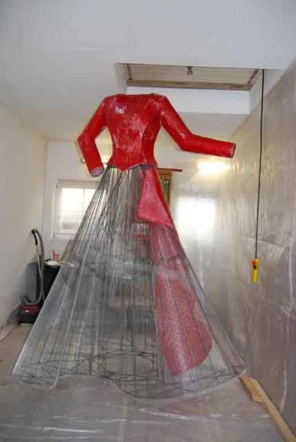 Anja Luithle, Die Wegweiserin in der Entstehung