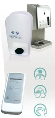 Innovatives Handdesinfektionsgerät Bild: Innovatives Handdesinfektionsgerät