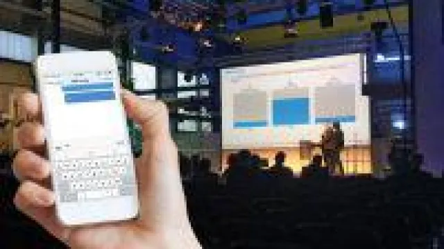 Bild: Ehrliche Stimmungsbilder dank SMS-Voting - interaktive Personalversammlungen in Unternehmen