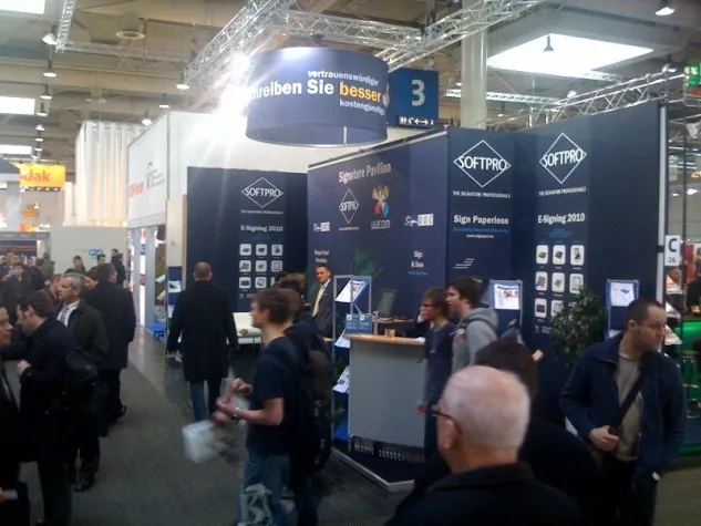 Bild: CeBIT 2011: Softpro präsentiert besseres Unterschreiben ohne Papier