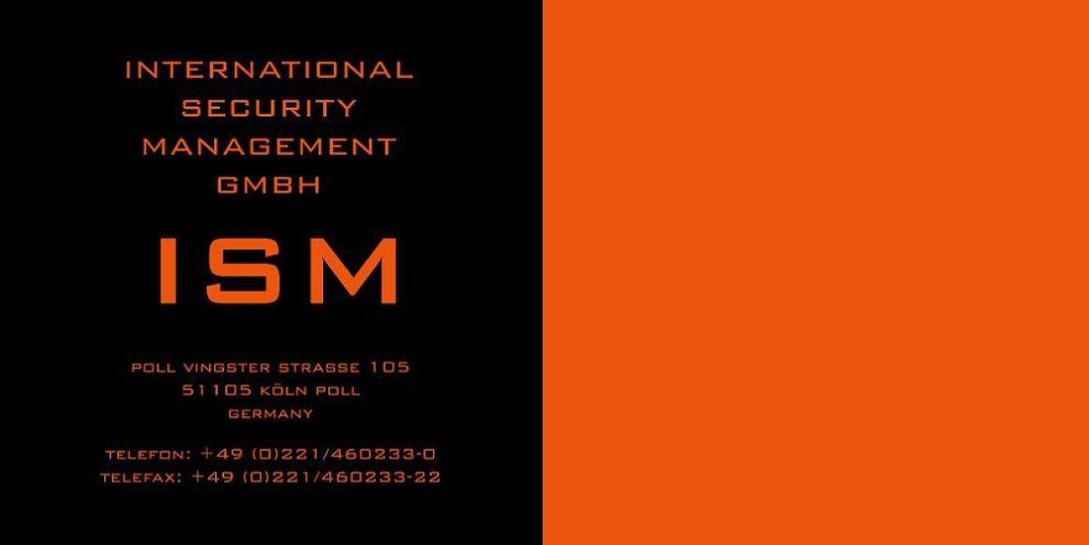 Ism International Security Management Gmbh www.openpr.de