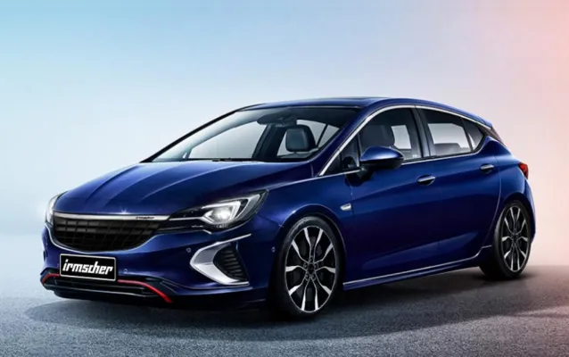 Bild: Erweiterung Irmscher Opel Astra K Individualisierungsprogramm