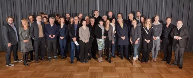 Bild: Schauspiel und Politik gemeinsam gegen Gagendumping - Gespräche in Berlin