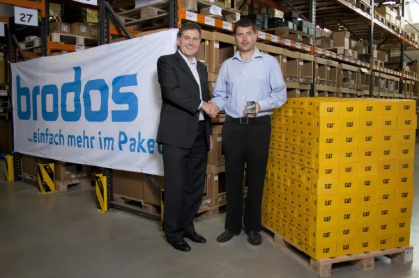 Brodos ist Exklusiv-Distributor von Cat® Mobiltelefonen in Deutschland Bild: Brodos ist Exklusiv-Distributor von Cat® Mobiltelefonen in Deutschland
