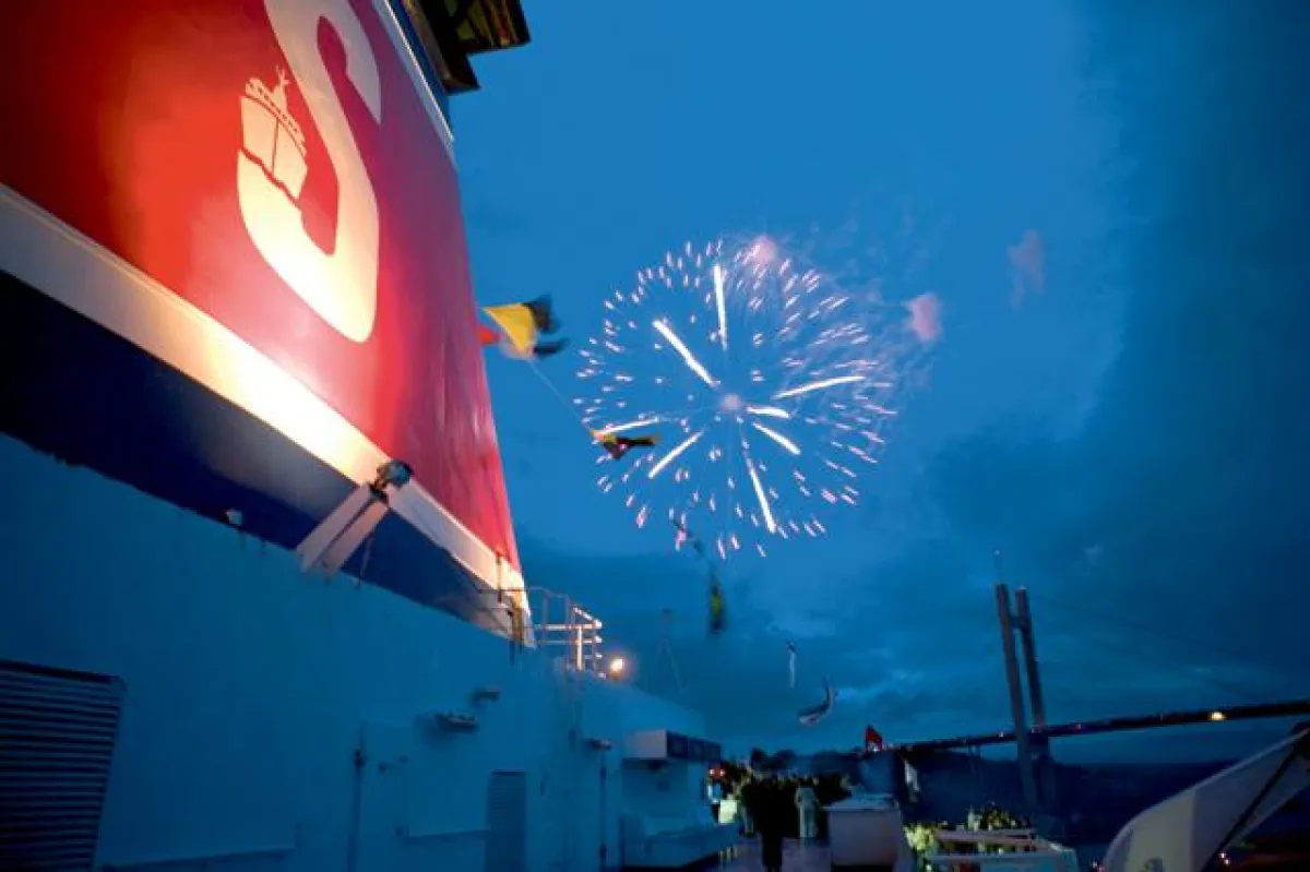 Silvester mit Stena Line