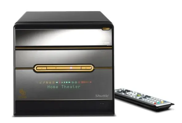 Bild: PC-Wölfl präsentiert Shuttle XPC SG33G5M Media-Center-Barebone