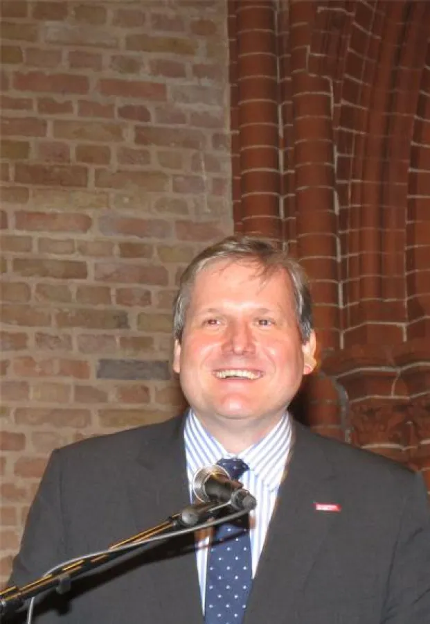 Festredner der Freisprechungsfeier Jürgen Wittke, Hauptgeschäftsführer der Handwerkskammer Berlin