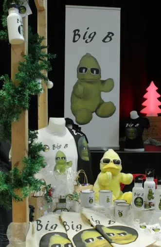 Bild: BigB aus Beckum wagt sich per Weihnachtsmarkt ganz offline an die Öffentlichkeit