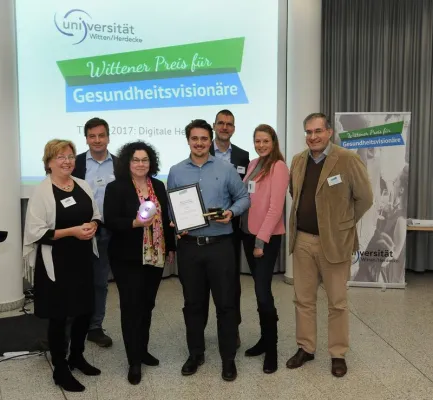Bild: Interaktive Silikonkugel ichó gewinnt den Wittener Preis für Gesundheitsvisionäre