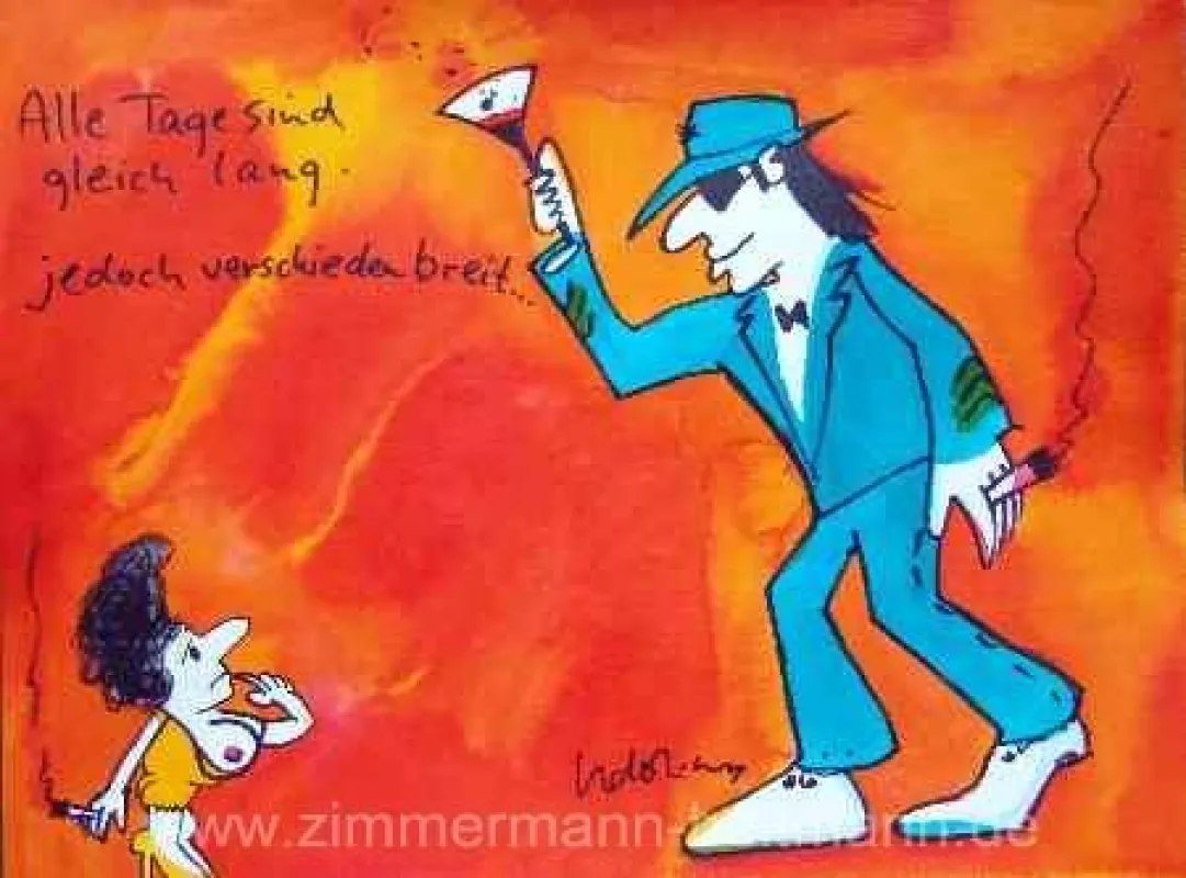 Udo Lindenberg - Alle Tage sind gleich lang, jedoch verschieden breit