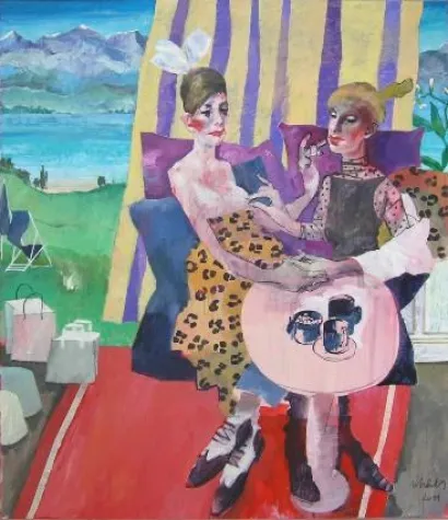 Bild: "Titties & Tea" in der GALERIE Supper