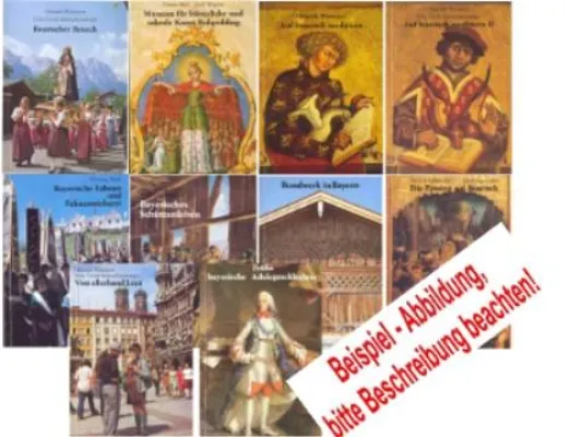 Kunst, Kultur und Geschichte Bayerns - In Vergessenheit geratene Taschen-Bändchen wieder erhältlich Bild: Kunst, Kultur und Geschichte Bayerns - In Vergessenheit geratene Taschen-Bändchen wieder erhältlich