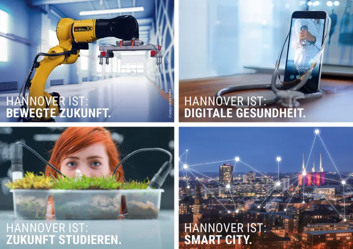 Bild: Hannover Marketing & Tourismus GmbH präsentiert Kampagne für den Wirtschaftsstandort Region Hannover