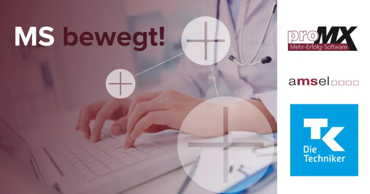 Cloud-Experte betreut E-Health-Plattform für Projekt ?MS bewegt!? von TK und AMSEL