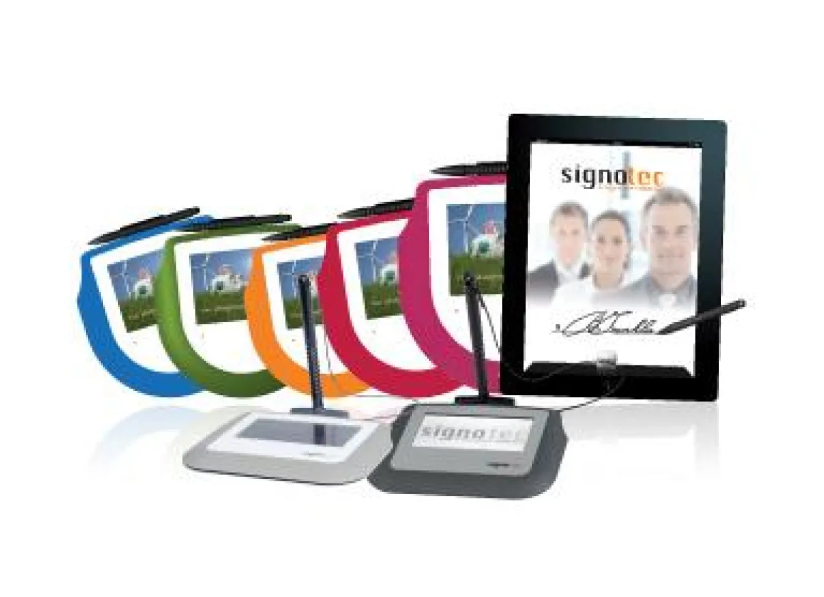 signotec auf der CeBIT Messe 2012