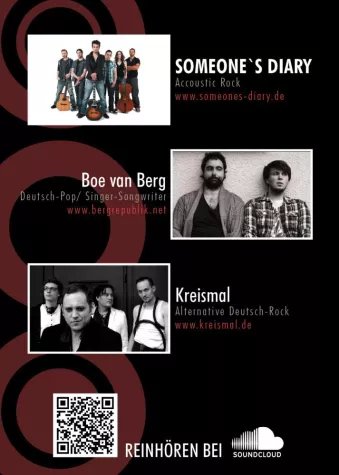 Konzert-Reihe "DREIKLANG Music präsentiert..." geht in die 2. Runde Bild: Konzert-Reihe "DREIKLANG Music präsentiert..." geht in die 2. Runde