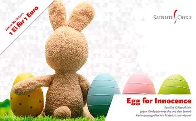 Bild: Satellite Office startet Aktion "Egg for Innocence"