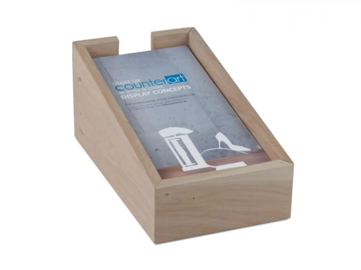 Broschürenpräsenter aus dem Counterart-Shop