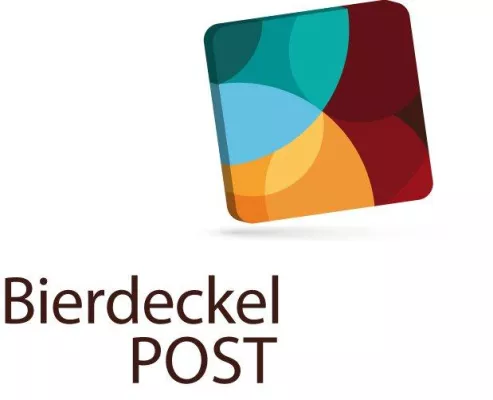 Bild: Start der Bierdeckelpost – unadressierte und adressierte Zustellung von Bierdeckeln