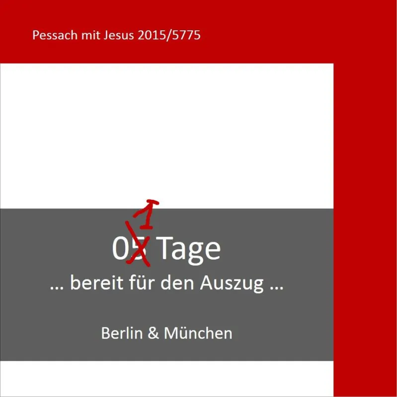 Pessach mit Jeschua/Jesus