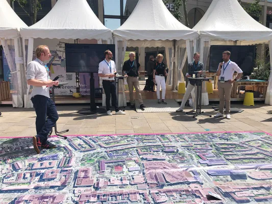 Bild: Innenstadtentwicklung: Gelungener Auftakt der öffentlichen Beteiligung