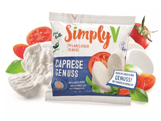Bild: Mamma mia, wie Mozzarella: der neue Simply V Caprese Genuss