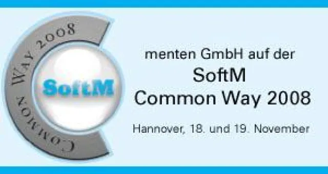Bild: menten GmbH auf der SoftM Common Way 2008