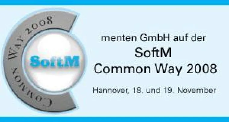 Bild: menten GmbH auf der SoftM Common Way 2008