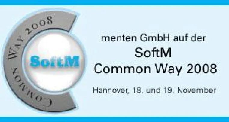 Bild: menten GmbH auf der SoftM Common Way 2008