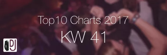 Bild: Aktuelle Top Ten-Charts KW 41/2017