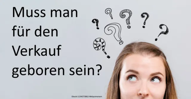 Bild: Muss man für den Verkauf geboren sein?
