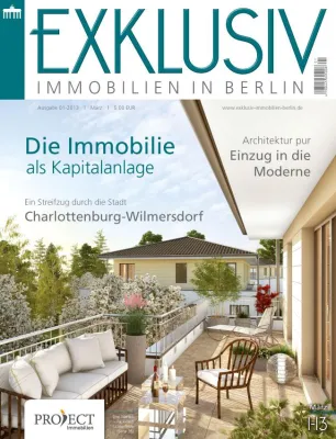 Bild: Zeitschrift Exklusiv - Immobilien in Berlin garantiert Überblick im anspruchsvollen Immobilienmarkt Berlin