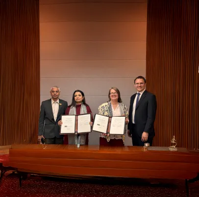 Bild: OTH Regensburg baut Partnerschaften in Indien massiv aus