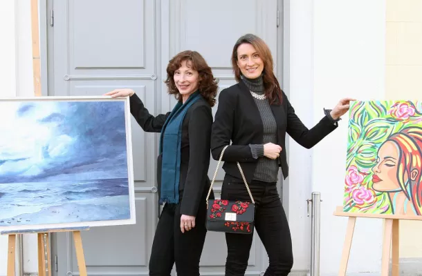 Bild: „Farbwelten“ in einer außergewöhnlichen Begegnung