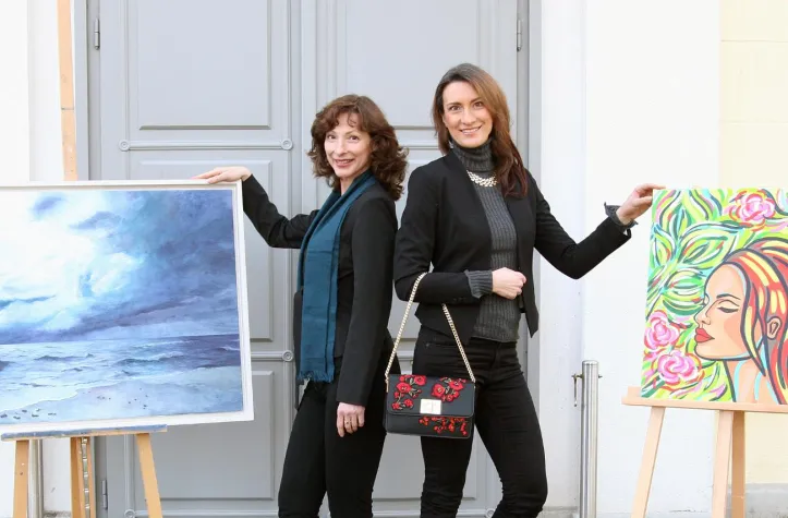 Bild: „Farbwelten“ in einer außergewöhnlichen Begegnung