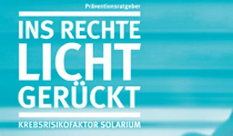 Bild: Vorbräunen im Solarium erhöht Hautkrebsgefahr