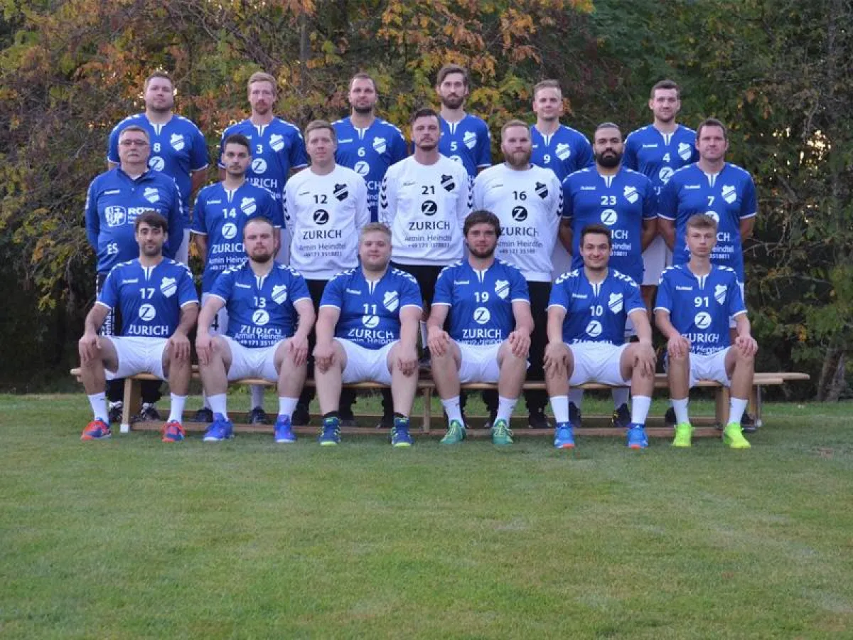 Mannschaftsfoto TV Siedelsbrunn Handball