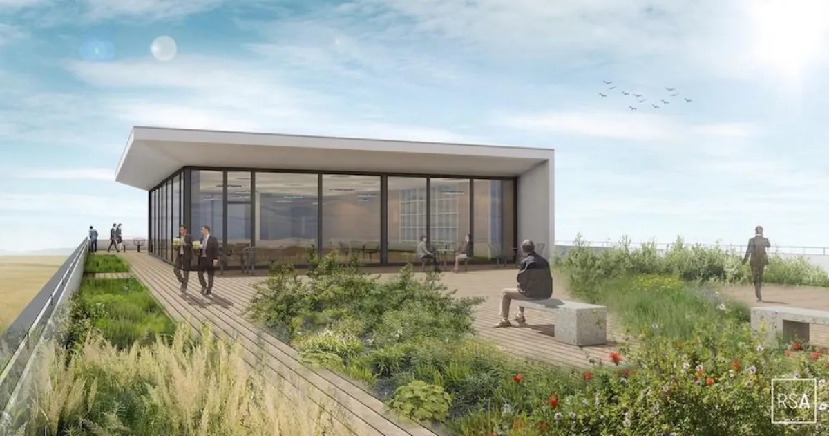 Dachterrasse im Sedus Werk Geseke