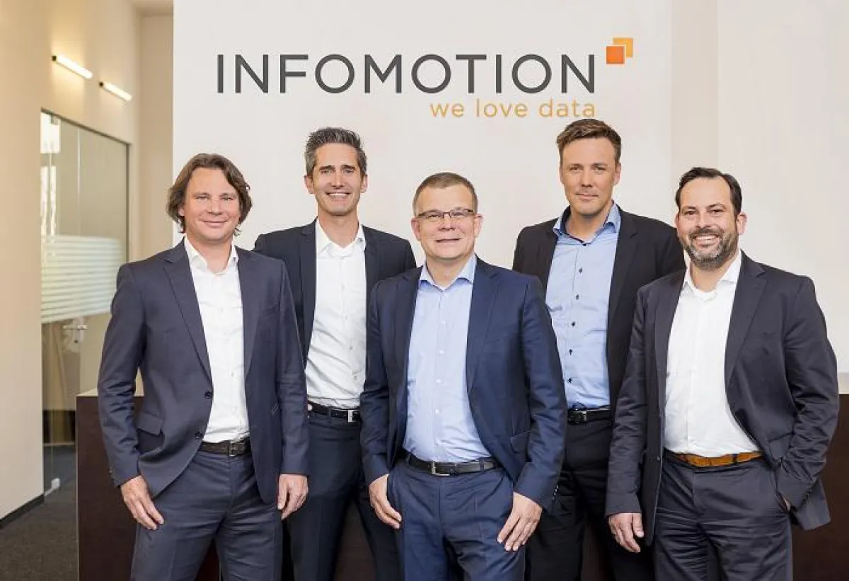 INFOMOTION Geschäftsleitung: Mark Zimmermann, Harry Enns, Andreas Naunin, Manuel Zimmer, Jörg Singer