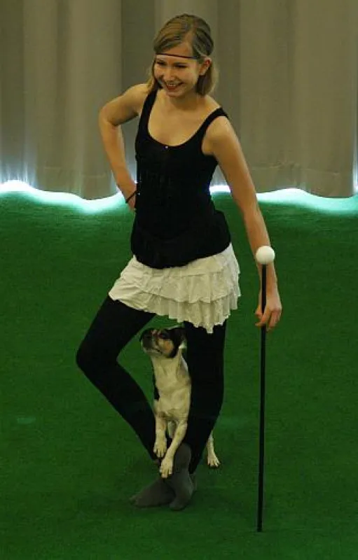 Anna mit Jester