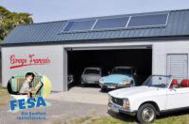 Bild: Oldtimer einmotten: Auf die richtige Lüftung der Garage kommt es an - FESA bietet Lösung für Garagenbe
