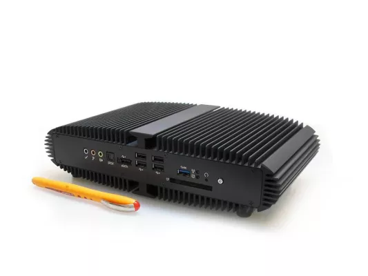 Lüfterloser Signage-PC mit Intel Core i5, Sandy Bridge und zahlreichen Anschlüssen Bild: Lüfterloser Signage-PC mit Intel Core i5, Sandy Bridge und zahlreichen Anschlüssen