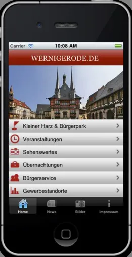 Bild: Wernigerode ist demnächst auf dem Smartphone immer und überall dabei