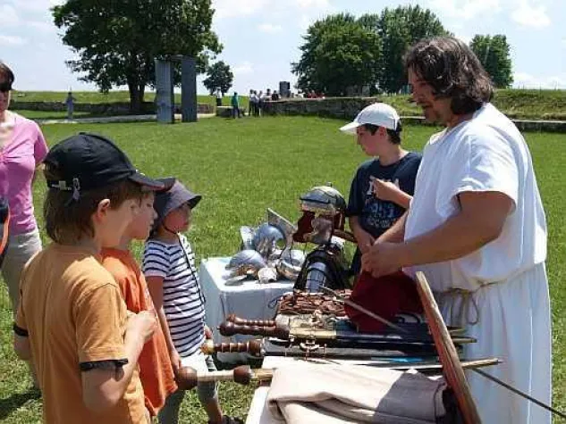 Bild: Salve Abusina! Römertage in Eining 26. - 28. August 2011