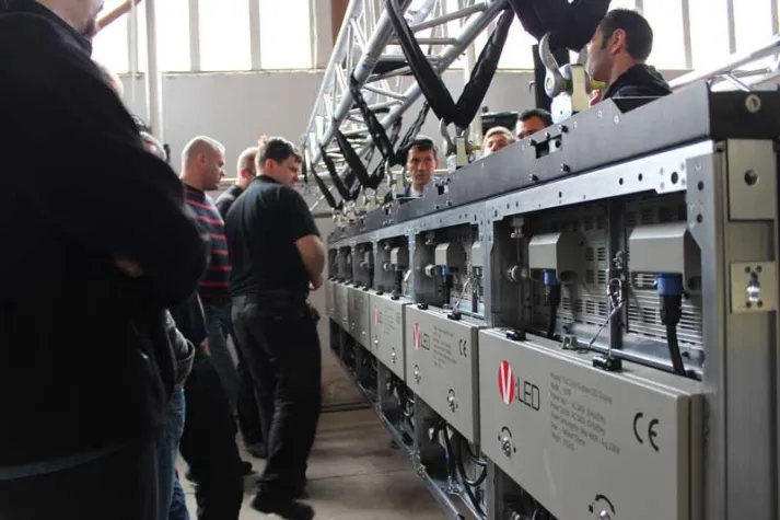 V:LED Systeme für PMS und Bayer Events Bild: V:LED Systeme für PMS und Bayer Events