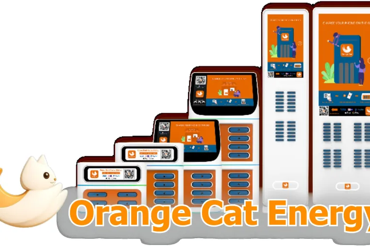 Orange Cat Energy: Verdienen mit shared Powerbank Ladestationen nach Amöbenprinzip Bild: Orange Cat Energy: Verdienen mit shared Powerbank Ladestationen nach Amöbenprinzip