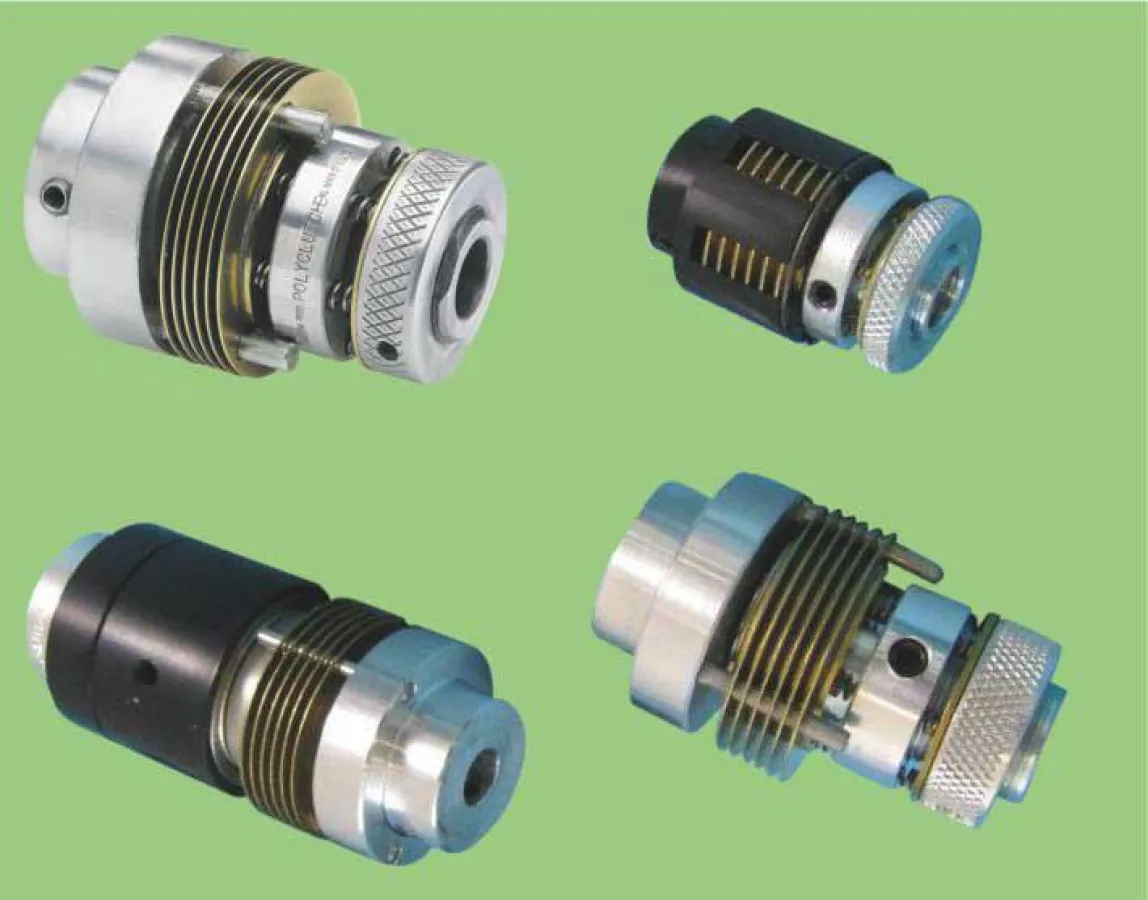 Ausführungen der Miniatur-Rutschkupplungen Polyclutch