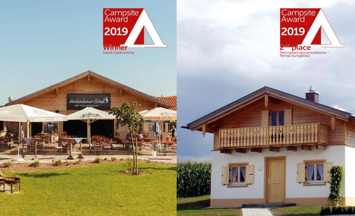 CampsiteAward 2019 in zwei Kategorien. FOto VITAL Camping Bayerbach